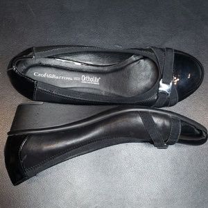 Black wedge w/ ortholite